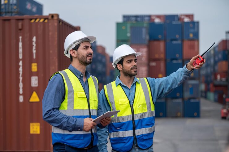 team-businessman-working-site-containers-yard-business-shipping-import-export-caucasian-worker-inspecting-container-warehouse-logistic-delivery-services-export-management-team_10541-7389